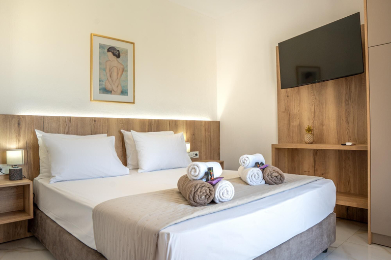 Bedroom 4, Villa Leandros With Pool & bbq, Crete