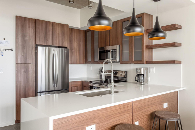 Room 4, Austin Modern 1BD 1BA 2nd Street District Apartment, Travis