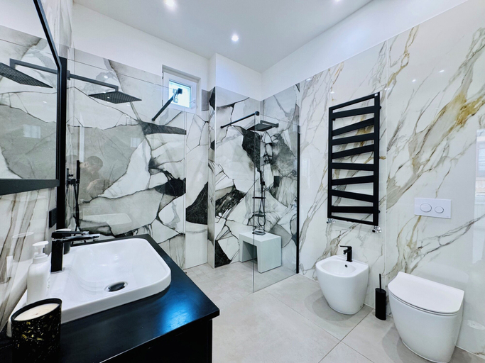 Bathroom 3, YourHome - AC Luxury House, Napoli