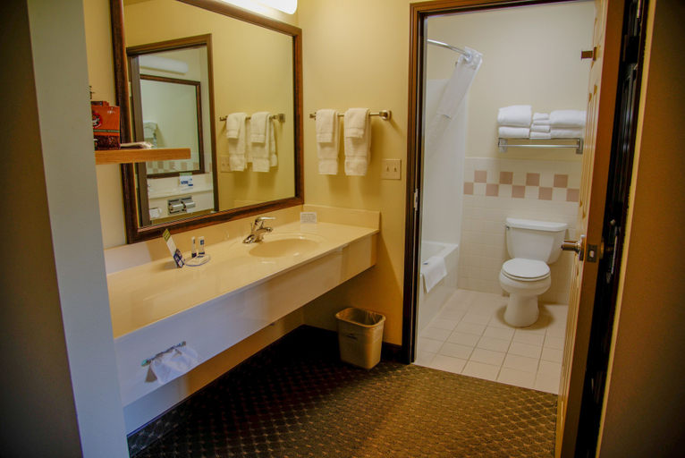 Bathroom 4, AmericInn by Wyndham Havre, Hill