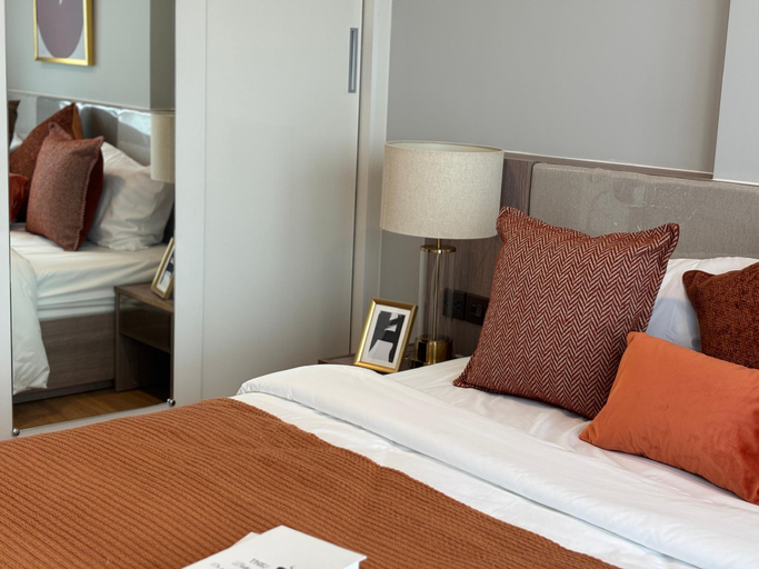 Bedroom 3, The Astra Sky River 宜居4人 二卧一卫 高层城景套房16, Muang Chiang Mai