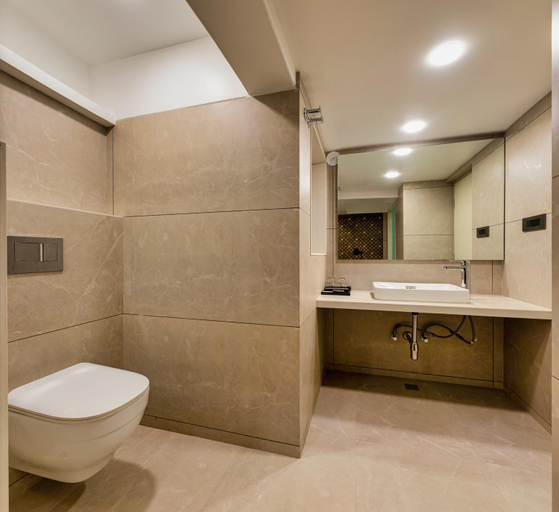 Bathroom 2, Hotel Landmark By pai, Belgaum