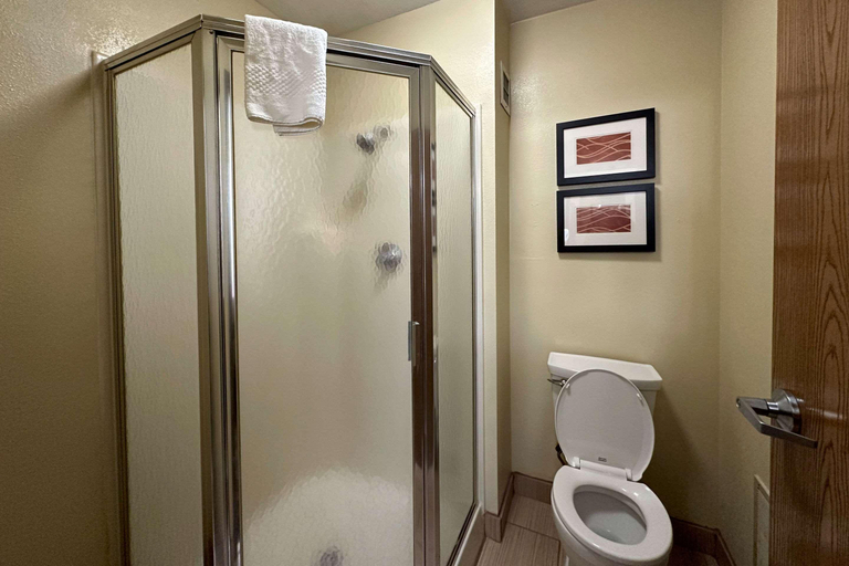 Bathroom, Quality Inn Perryville I-55, Grafton