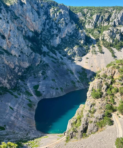 Aerial view, Aparment With Private Pool ,shades of Bluemm, Imotski