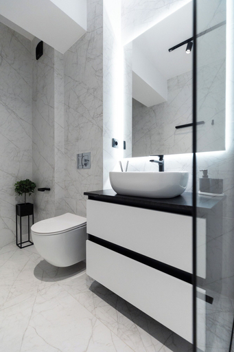 Bathroom 2, Nest Inn Azure Apartment, Cluj-napoca