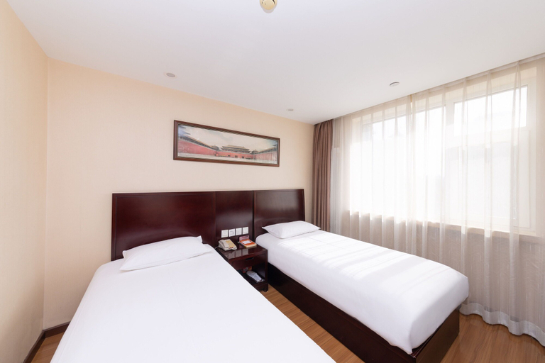 Bedroom 3, Gold Inns Chain Hotel Beijing Jianguomen, Beijing
