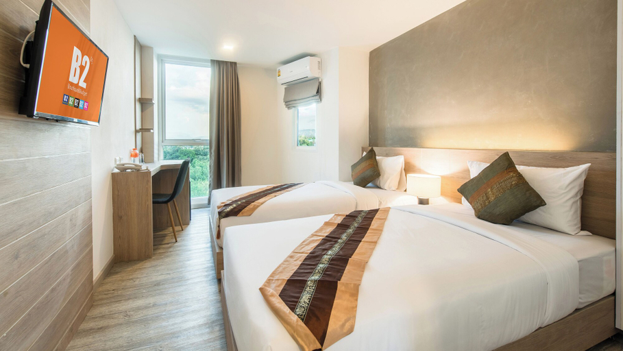 Bedroom 4, B2 Phrae Boutique & Budget Hotel, Muang Phrae