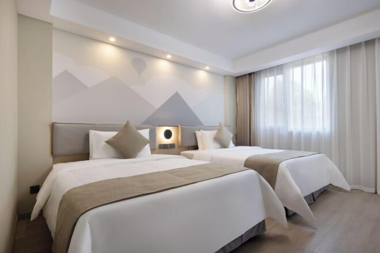 Bedroom 2, Tianmu Shuilu Hotel, Changzhou