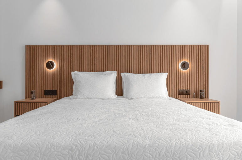 Bedroom 4, Elit Villa Psarou Mykonos, South Aegean