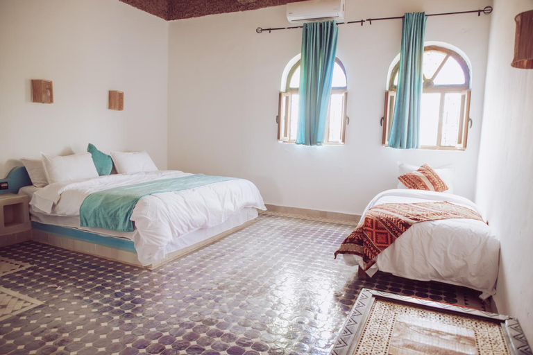 Bedroom 3, Traditional Riad Merzouga Dunes, Errachidia