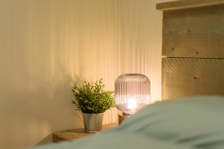 Bedroom 2, Rustig gelegen gezellig chalet op de Veluwe, Putten