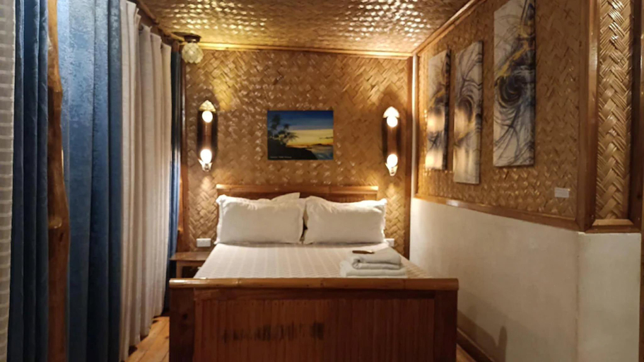 Bedroom 2, Hut sunset view, El Nido