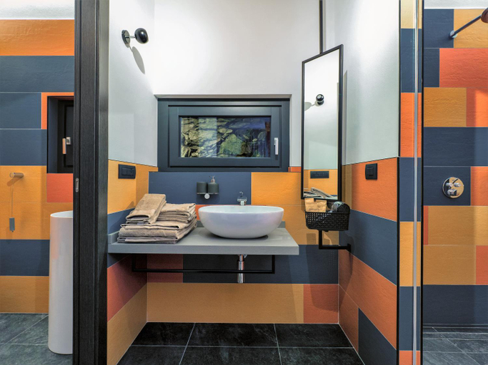 Bathroom 4, Cà Rossa Suite and Breakfast, Sondrio