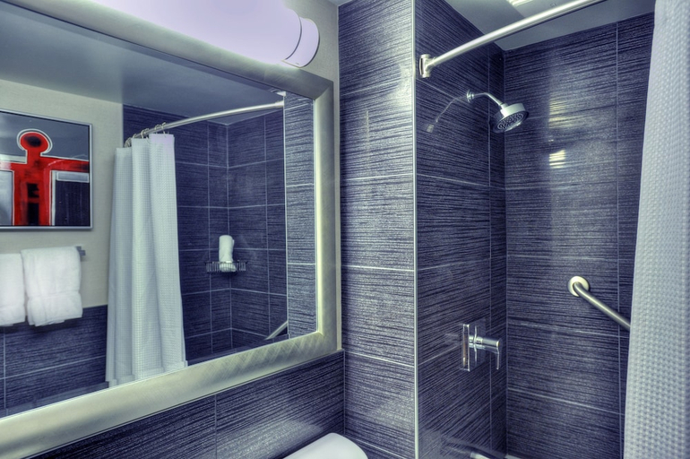 Bathroom 2, Hotel Forestel, Vallée-de-l'Or