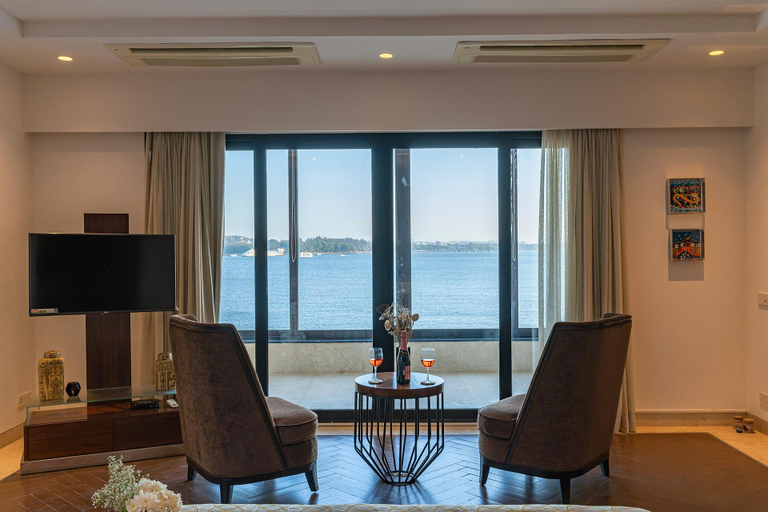 Bedroom 3, StayVista at Oceanic Sunsets, North Goa