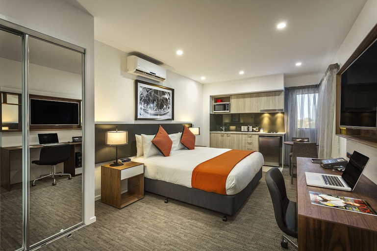 Bedroom 1, Quest Woolloongabba, Brisbane