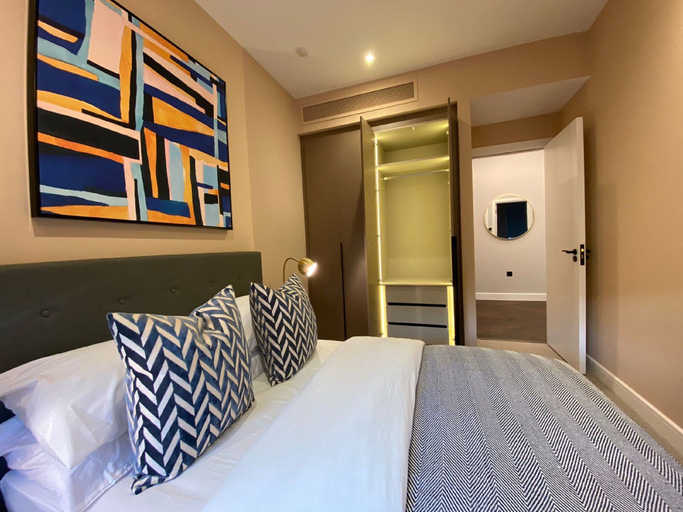 Bedroom 3, Portobello Rd - North Ken by Viridian Apartments, London