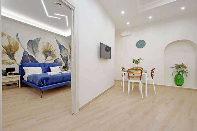 Bedroom 5, Ottaviano Vatican Flat - Blue, Rome