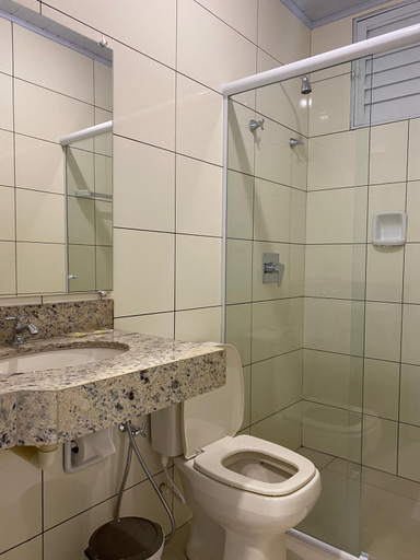 Bathroom, San Martin Hotel, Uberlândia