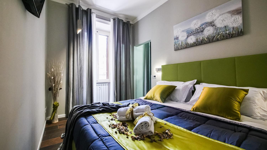 Bedroom, Home Suites Giolitti, Rome