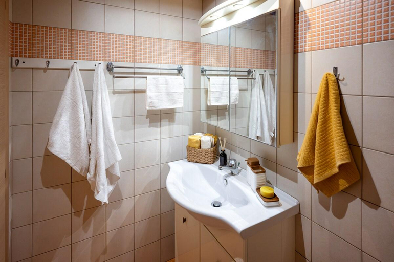 Bathroom 3, Harmony Sea View Apartment, Crete