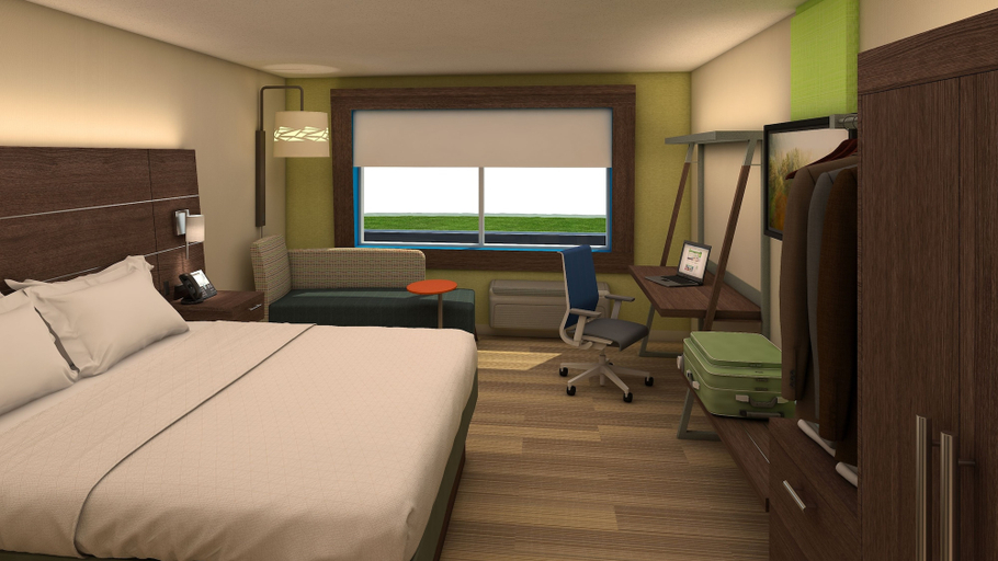 Bedroom 4, Holiday Inn Express & Suites COMMERCE by IHG, Banks