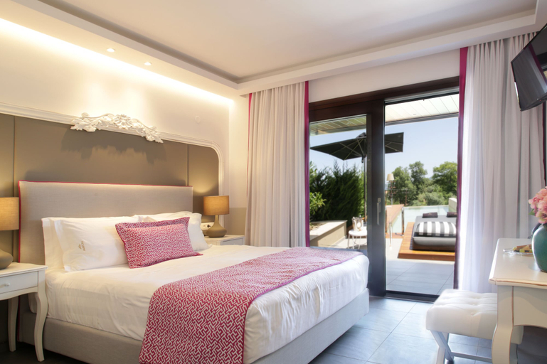 Bedroom 4, Avaton Luxury Beach Resort - Relais & Chateaux, Central Macedonia
