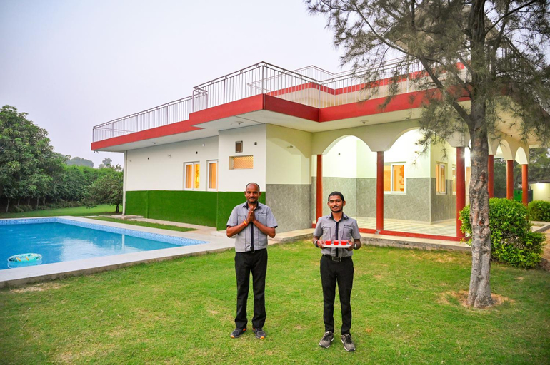 Alaya Stays 4BHK Farmhouse with Pvt Pool & Garden - Manesar, Gurgaon