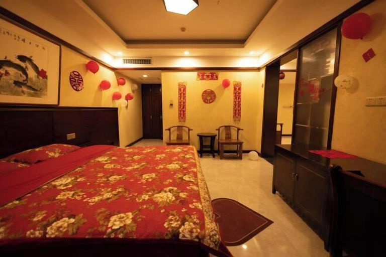 Bedroom 2, Dongsheng Hotel, Zibo