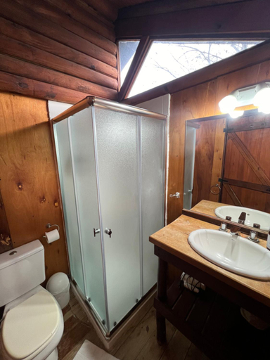 Bathroom, Cabanas Los Troncos, San Pedro