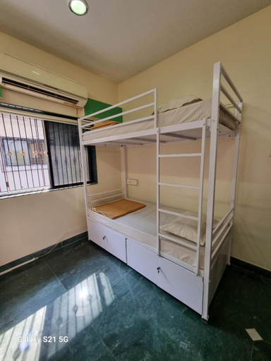 Bedroom 2, JOY HOSTEL - Digital Nomads Hostel & PG - Koregaon Park, Pune