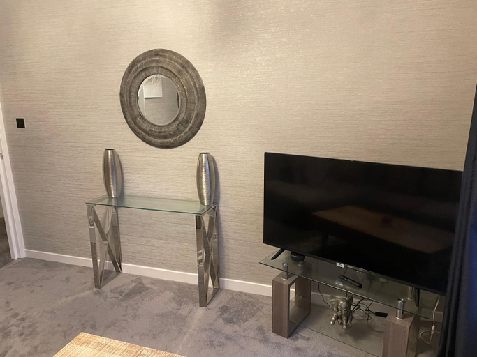 Bathroom, holiday apartment, North Ayrshire