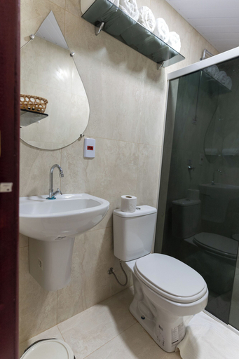 Bathroom 3, Hotel Coração Verde, Santarém