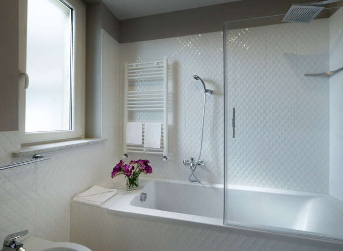 Bathroom 4, Hotel Villa Maria Regina, Rome