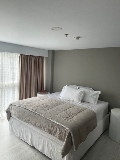 Bedroom 3, Staycation Cozy High Floor 3BR Apartment in Medan City Centre, Medan
