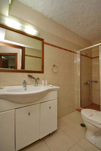 Bathroom 3, Menalia Villas & Suites, Koumbouri Estate, Peloponnese