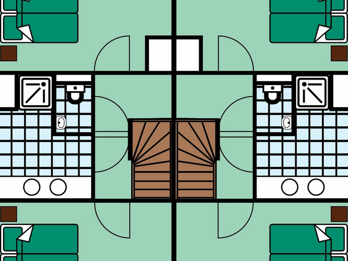 Floor plan 2, Lakeside Villa in Volendam, Edam-Volendam