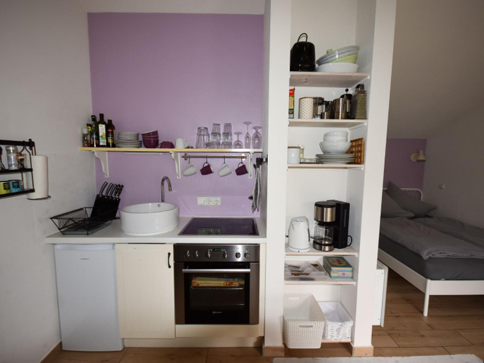 Kitchen, Cottage in Germany with Sun Terrace & BBQ, Vulkaneifel