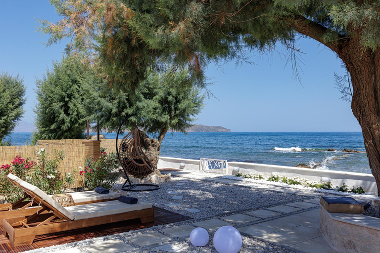 Exterior view 2, Villa Seashell -Wonderful newly renovated villa on the beach, Crete