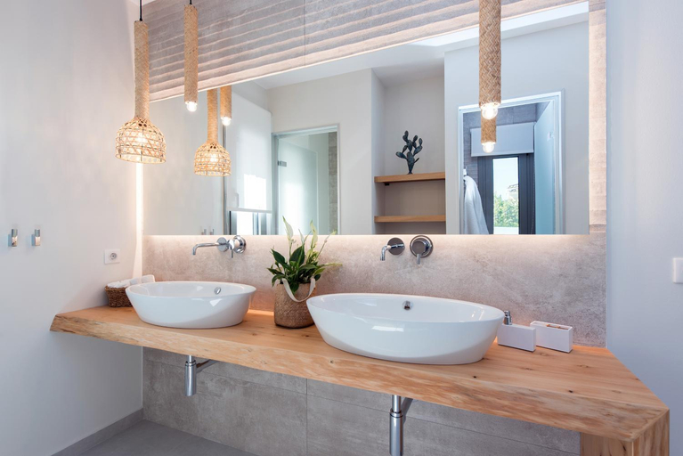 Bathroom 3, Villa Costele with Private Sandy Beach, Ionian Islands