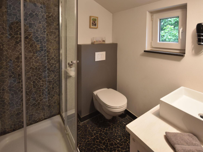 Bathroom 3, Cottage in Germany with Sun Terrace & BBQ, Vulkaneifel