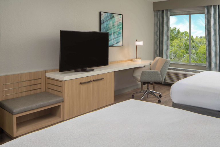 Bedroom 3, Hilton Garden Inn Orlando Airport, Orange