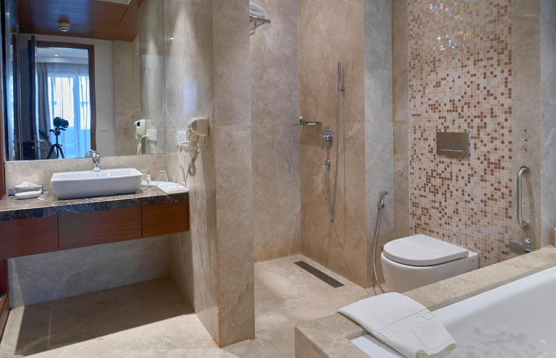 Bathroom 4, P L Palace Lords Inn Agra, Agra