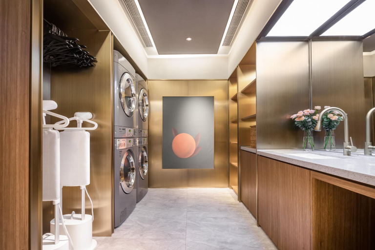 Bathroom 4, Orange Hotel Yancheng Dafeng Huanghai West Road, Yancheng