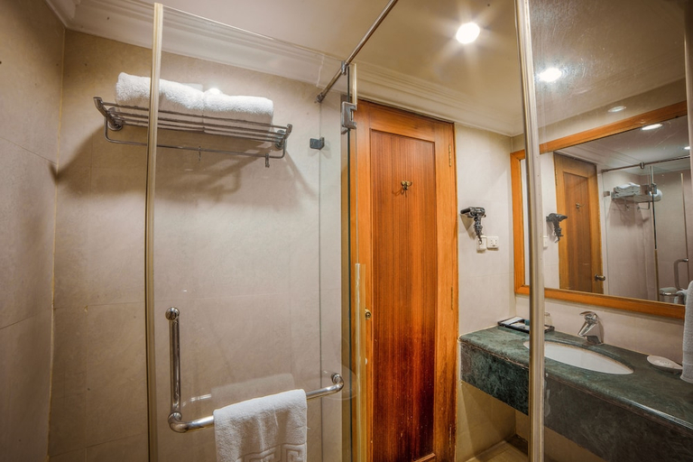 Bathroom 3, Raj Park Hotel, Chennai