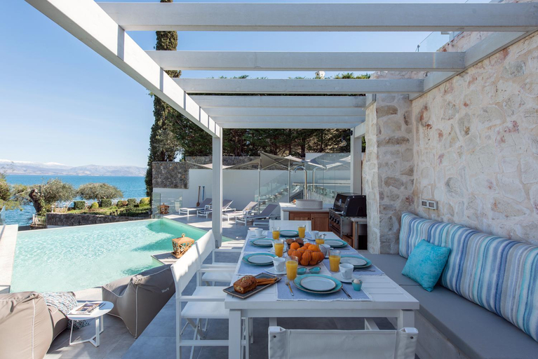 Food & Drinks, Villa Costele with Private Sandy Beach, Ionian Islands