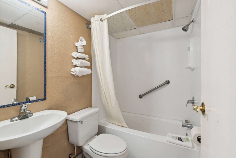 Bathroom 4, Super 8 by Wyndham Millbury/Toledo, Wood