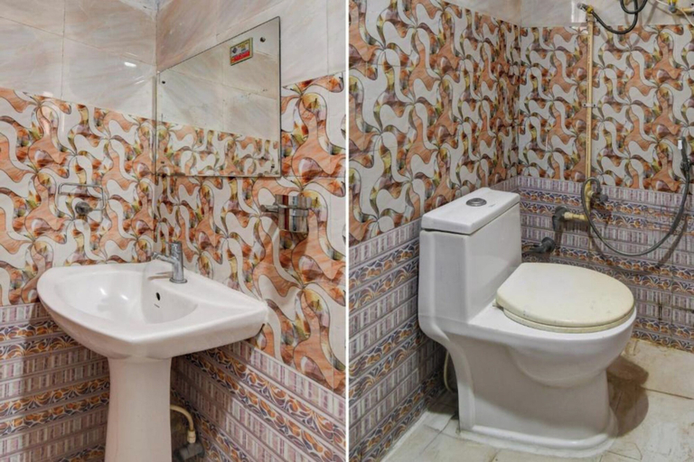 Bathroom, Goroomgo Blue Royal Bhubaneswar, Khordha
