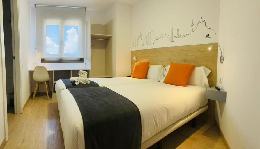 Bedroom 3, Hostal Sans, Barcelona