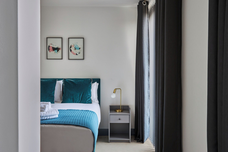 Bedroom 2, Canning Town by Viridian Apartments, London
